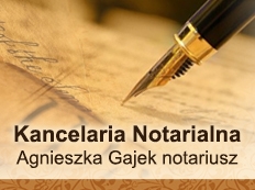Kancelaria Notarialna Agnieszka Gajek 