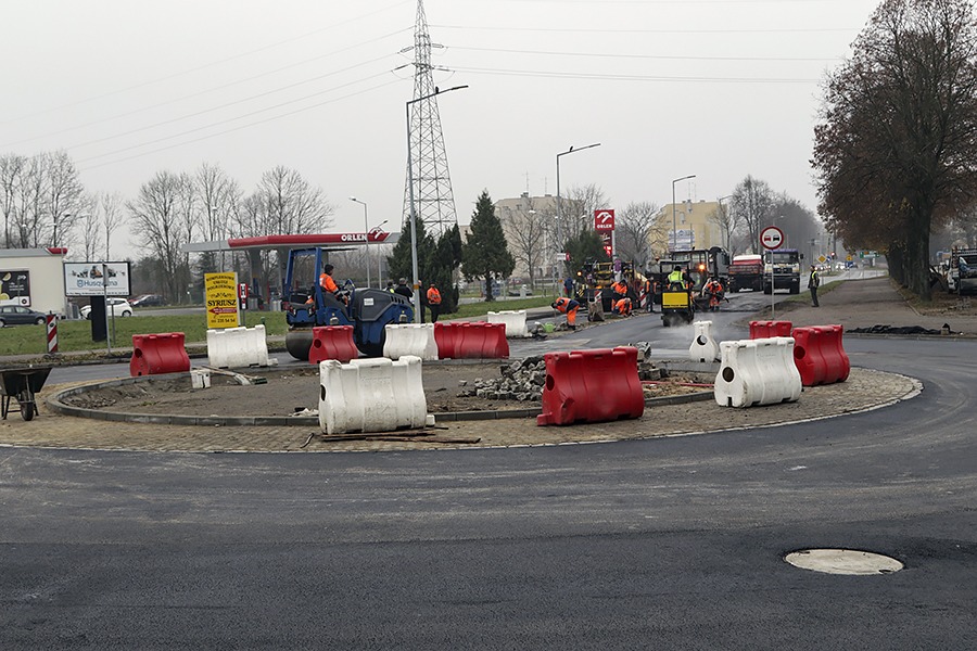 Nowe rondo na ulicy Krlewieckiej